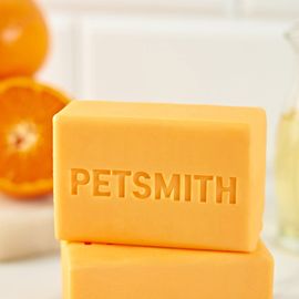 [PETSMITH] Soap with natural mandarin for dogs&cats-Bath shampoo bar, natural eco-friendly essential oils-Made in Korea